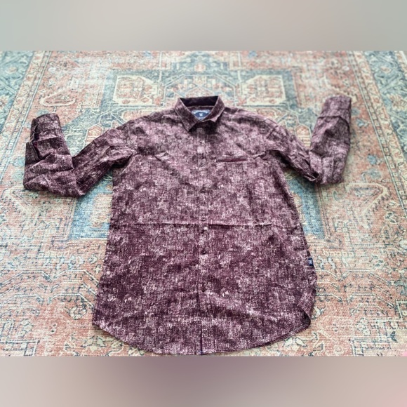 3 for $15 Classic Brand Fashion/Size 16 or Small Red Button Down - Picture 1 of 3
